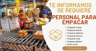 trabajos para empacar